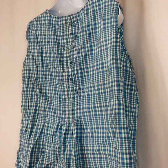 Preswick & Moore Cotton mother of pearl button front tank top 3X - Picture 7 of 14